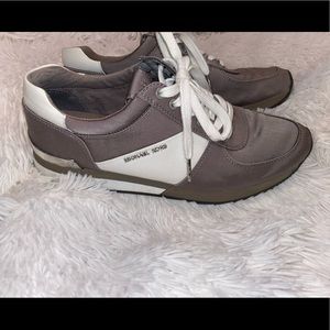Michael Kors Gray Tennis Shoes